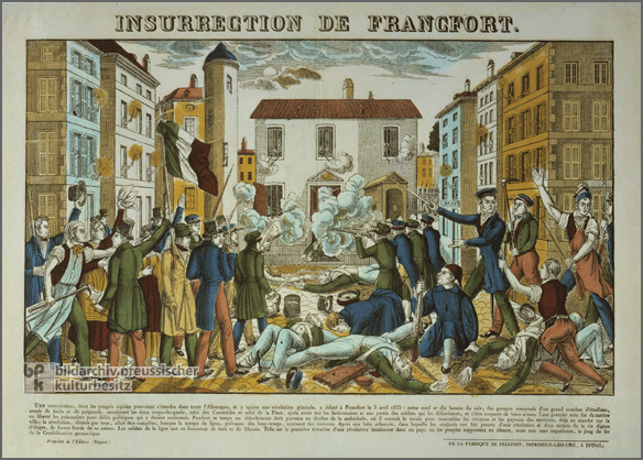 The Storming of Frankfurt's Main Police Station (April 3, 1833)